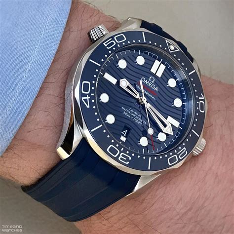 omega seamaster wave dial 2018|omega seamaster diver 300m review.